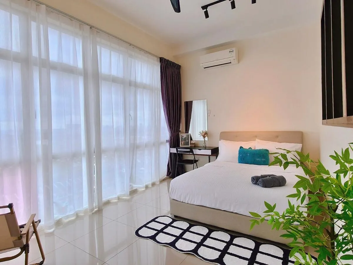 Appartement Jb High-Floor Studio 4Pax W Tv Box - Aeon Toppen Johor Bahru Malaisie
