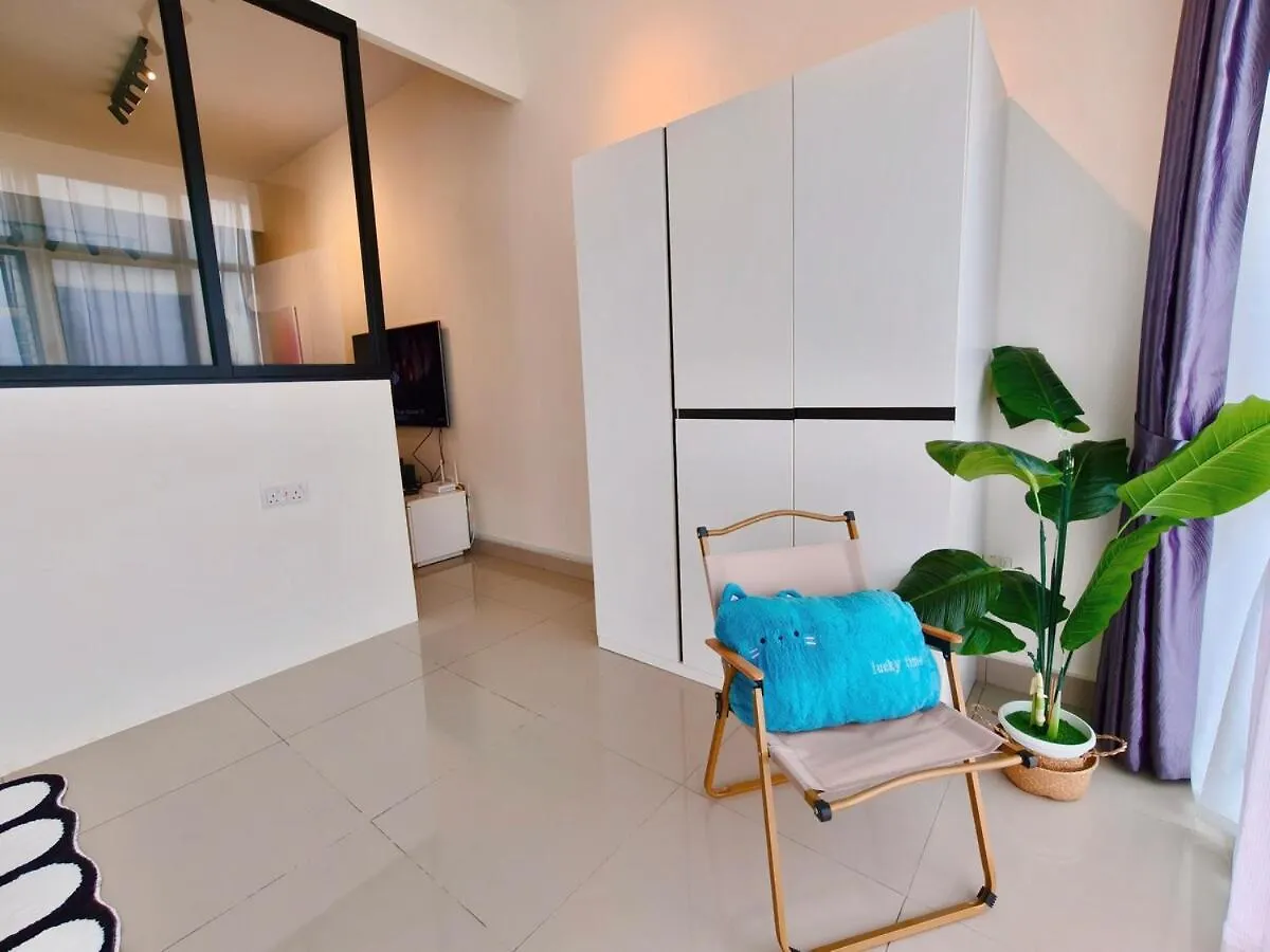 Appartement Jb High-Floor Studio 4Pax W Tv Box - Aeon Toppen Johor Bahru