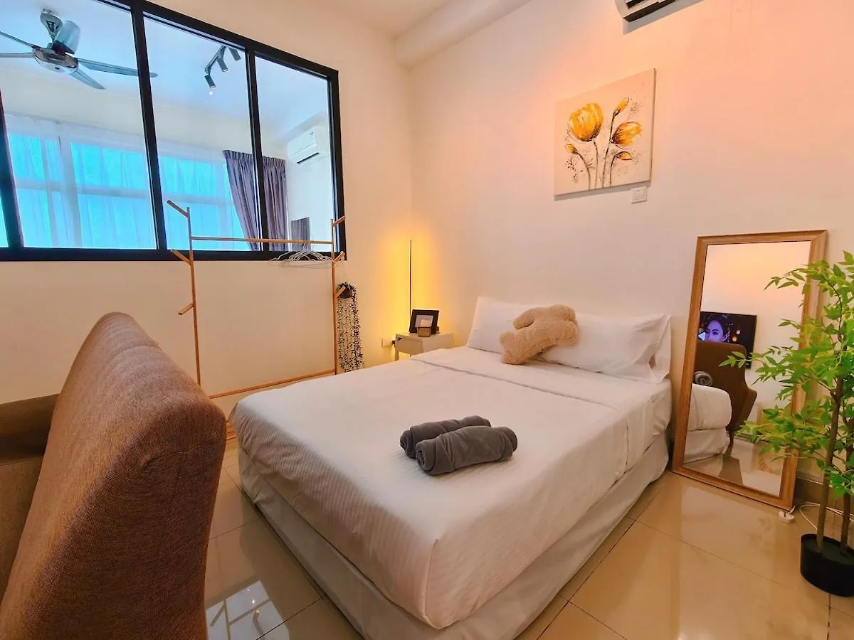 Appartement Jb High-Floor Studio 4Pax W Tv Box - Aeon Toppen Johor Bahru