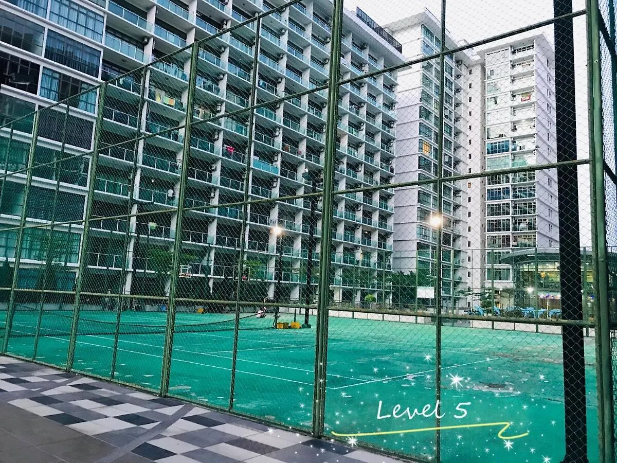 Appartement Jb High-Floor Studio 4Pax W Tv Box - Aeon Toppen Johor Bahru